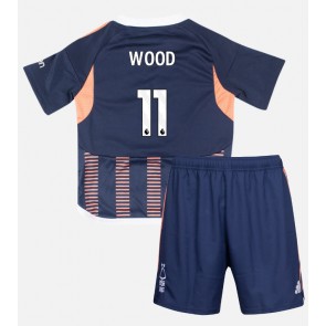 Nottingham Forest Chris Wood #11 Tredje Kläder Barn 2023-24 Kortärmad (+ Korta byxor)